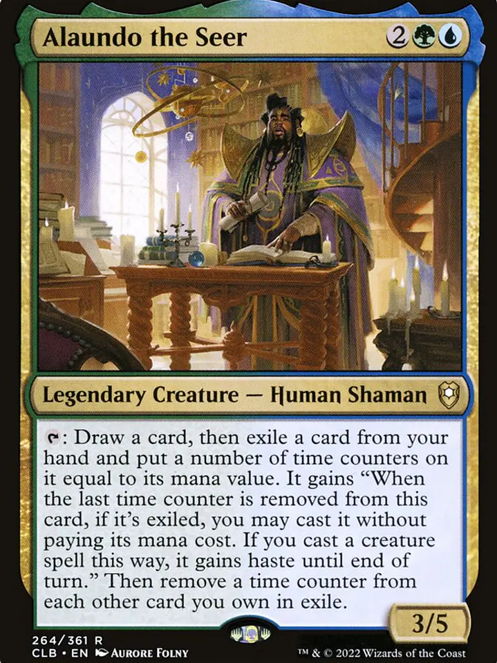 Alaundo the Seer (Commander Legends: Battle for Baldur's Gate) 1