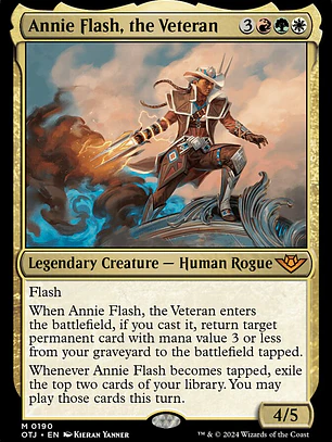 Annie Flash, the Veteran (Outlaws of Thunder Junction)
