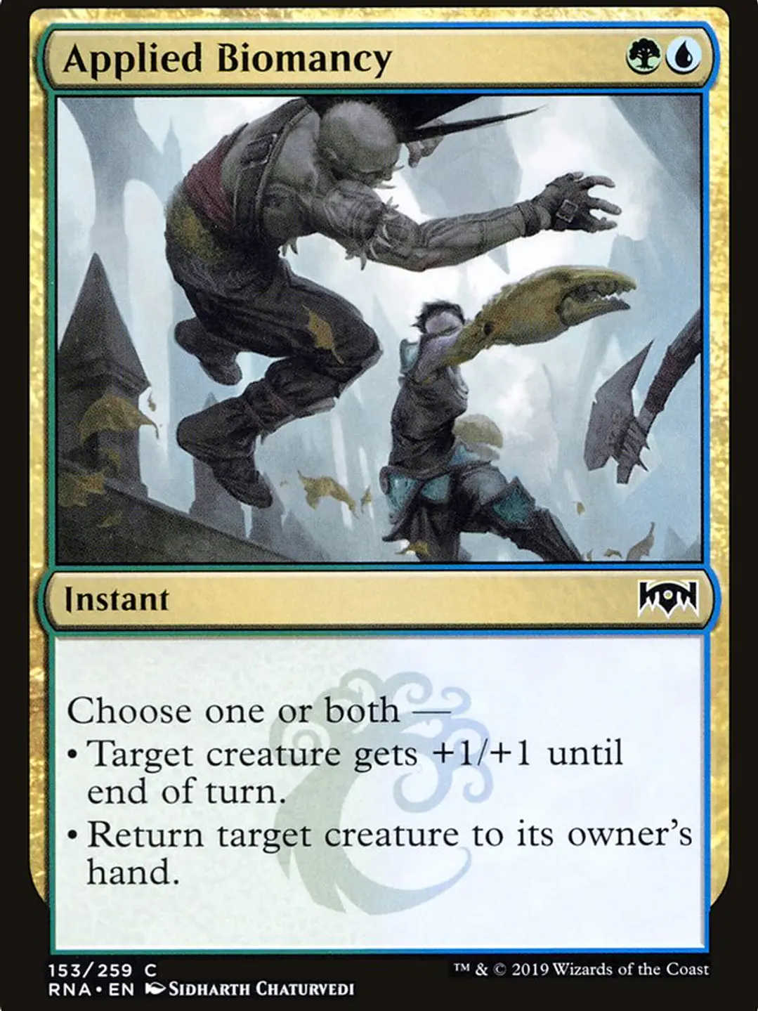 Applied Biomancy (Ravnica Allegiance) 1