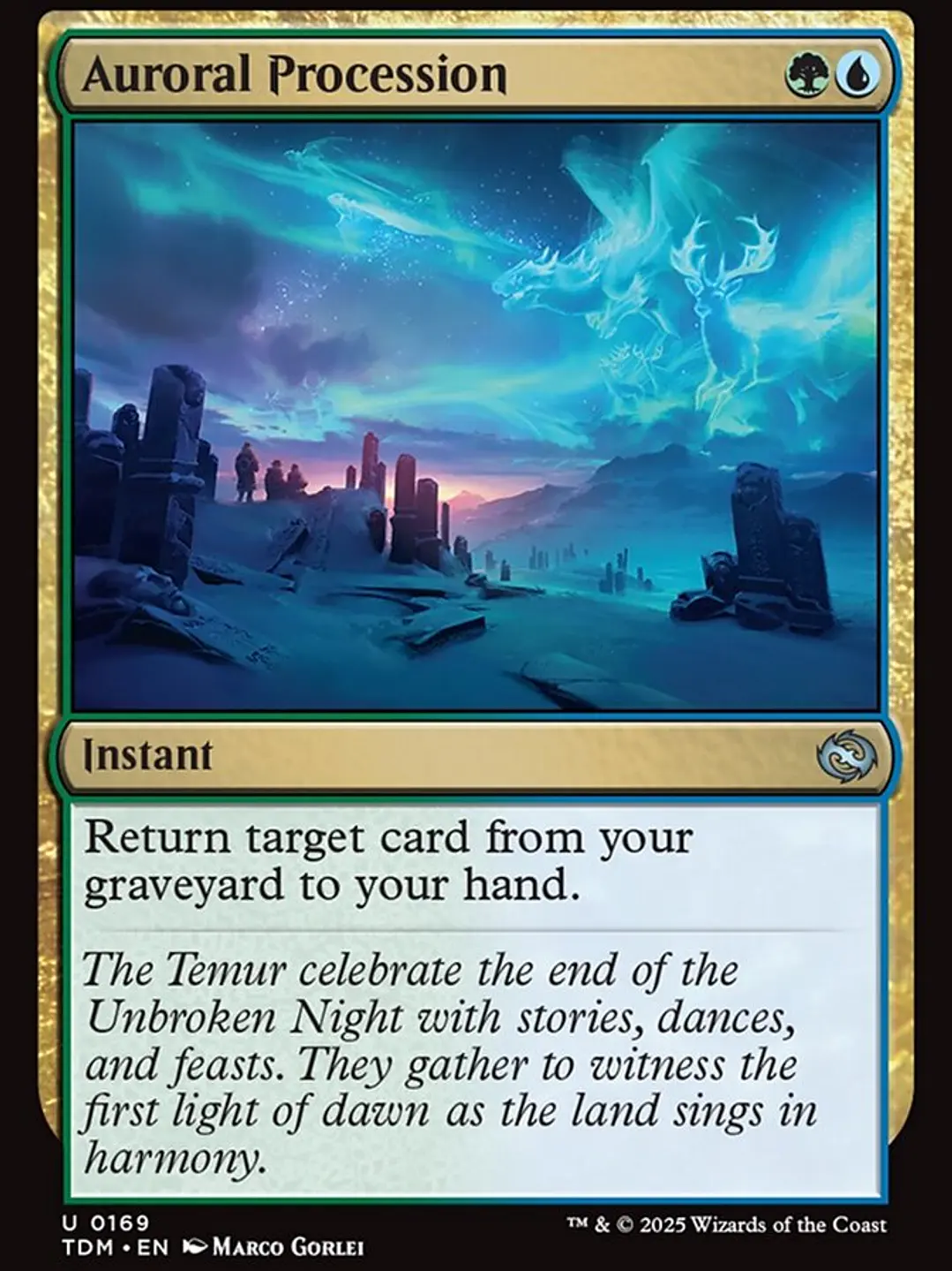 Auroral Procession (Tarkir: Dragonstorm) 1