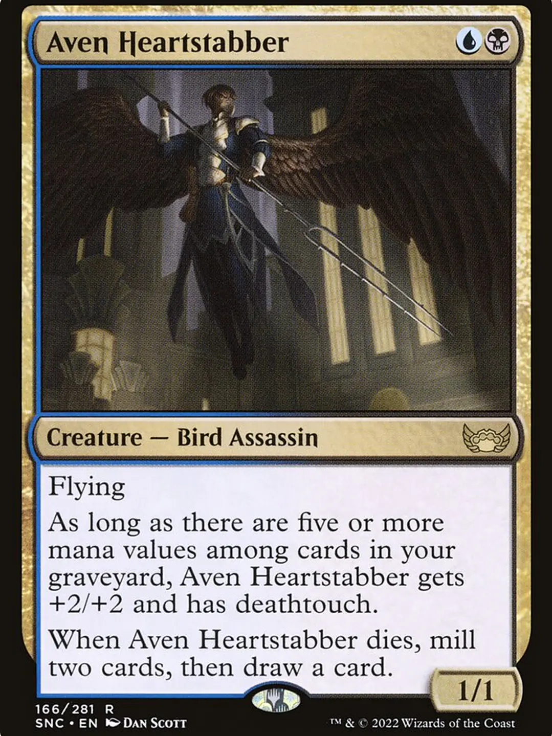 Aven Heartstabber (Streets of New Capenna) 1