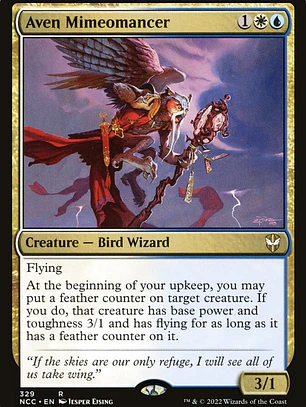Aven Mimeomancer (New Capenna Commander)