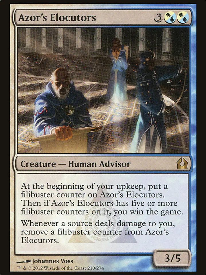 Azor's Elocutors (Return to Ravnica) 1