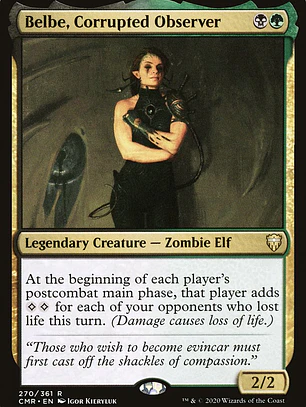 Belbe, Corrupted Observer (Commander Legends)