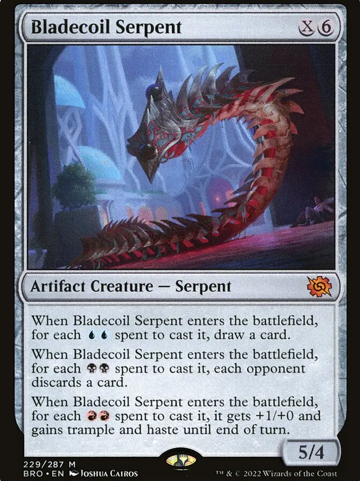 Bladecoil Serpent (The Brothers' War) 1