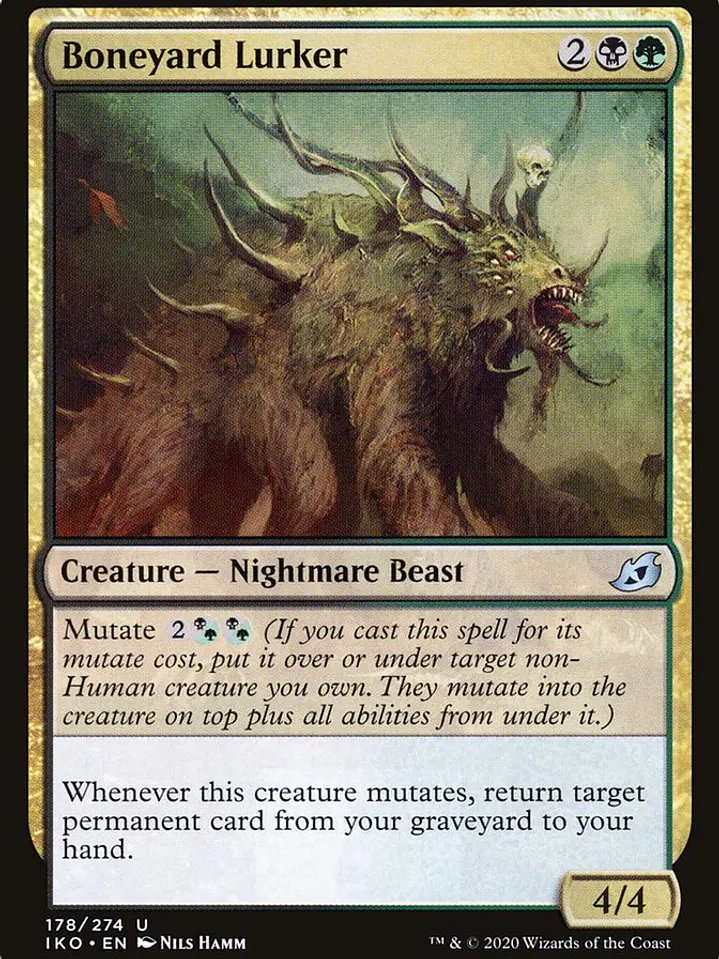 Boneyard Lurker (Ikoria: Lair of Behemoths) 1