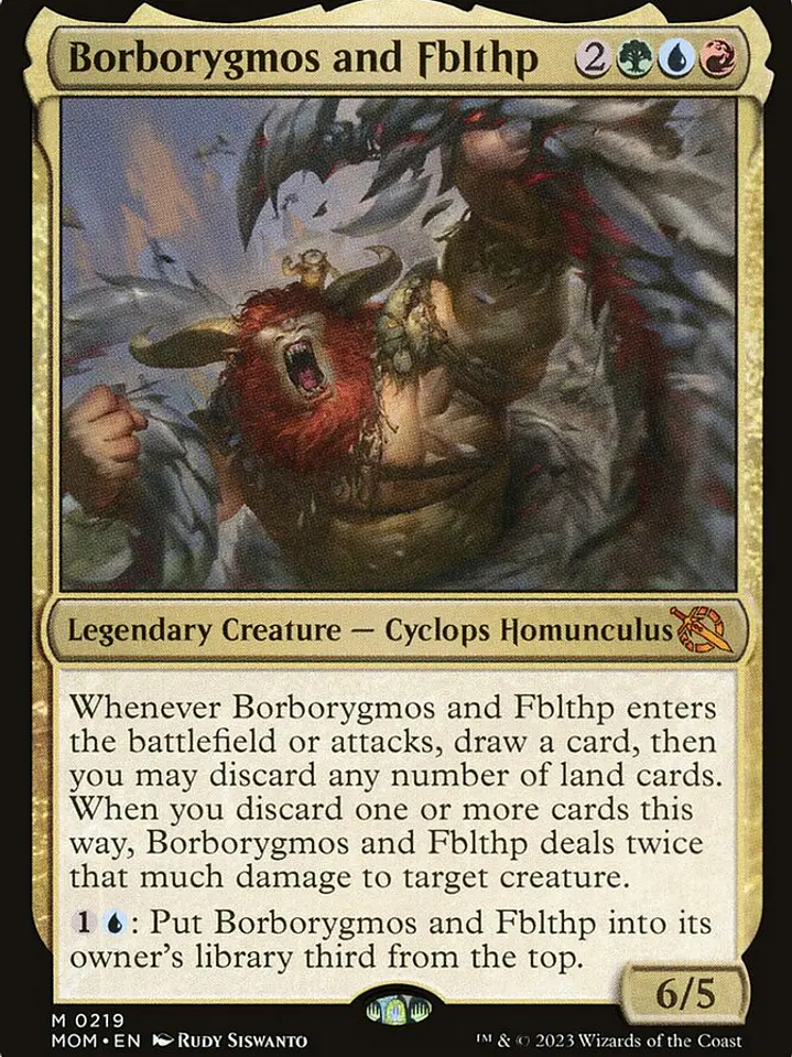 Borborygmos and Fblthp (March of the Machine) 1