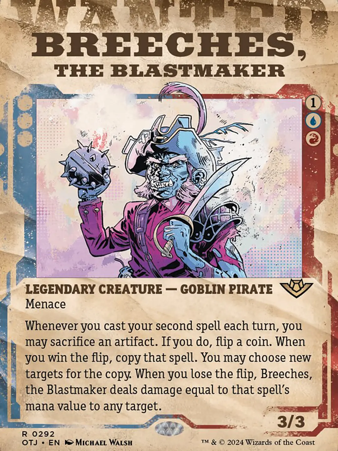 Breeches, the Blastmaker (Outlaws of Thunder Junction) 1