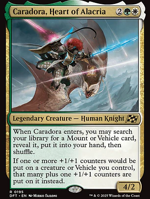 Caradora, Heart of Alacria (Aetherdrift)