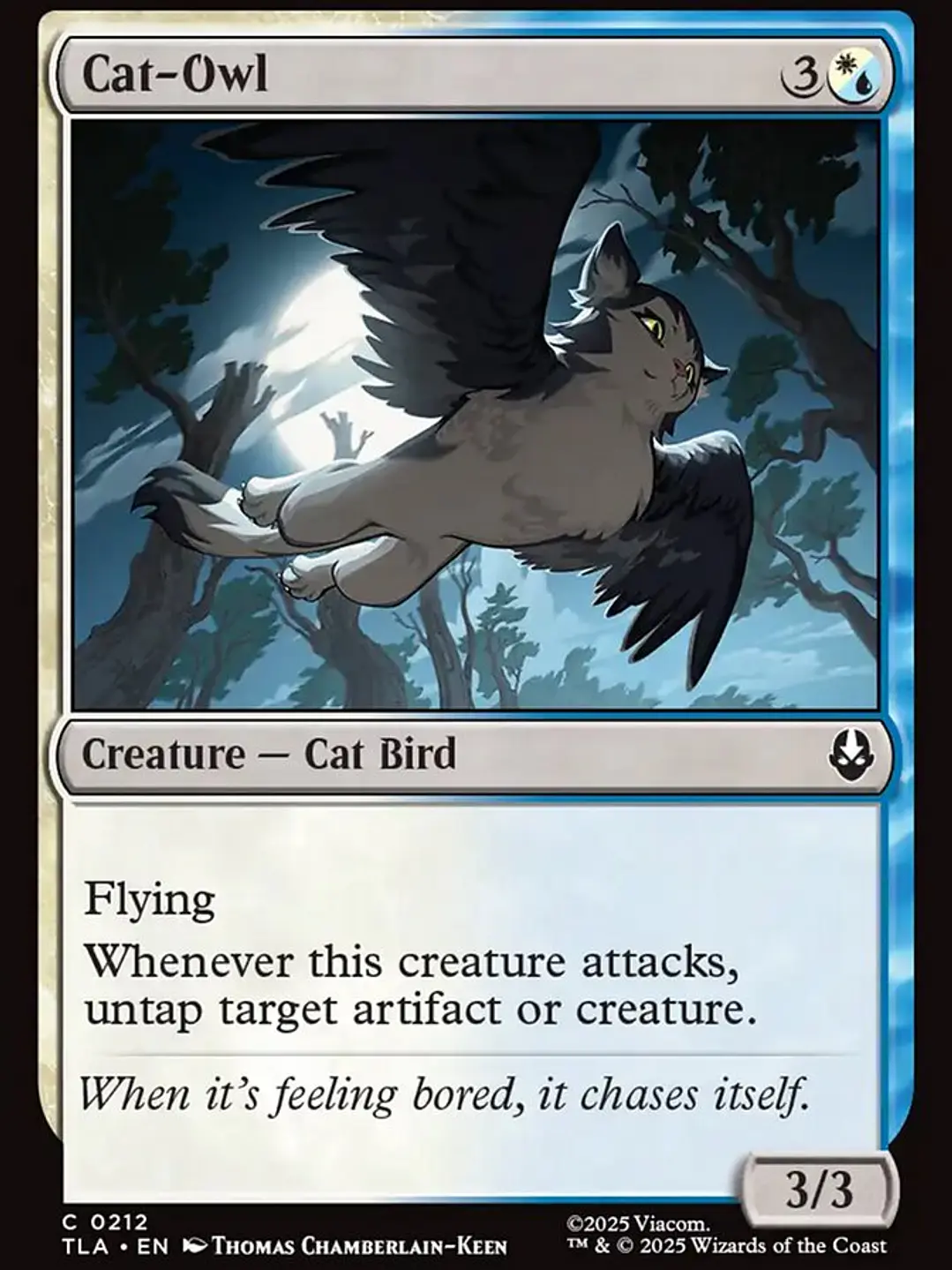 Cat-Owl (Avatar: The Last Airbender) 1