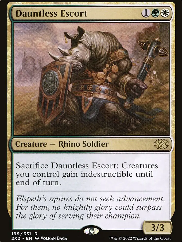 Dauntless Escort (Double Masters 2022) 1