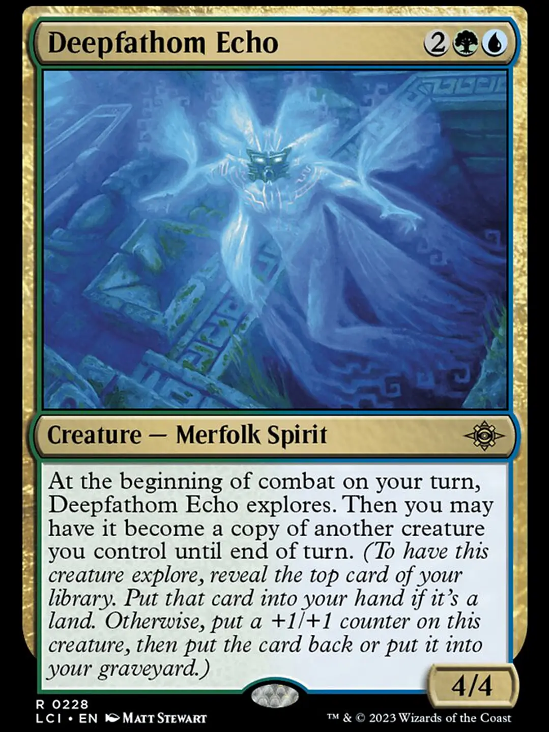 Deepfathom Echo (The Lost Caverns of Ixalan) 1