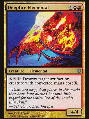 Deepfire Elemental (Commander 2013)
