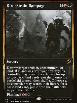 Dire-Strain Rampage (Innistrad: Double Feature)