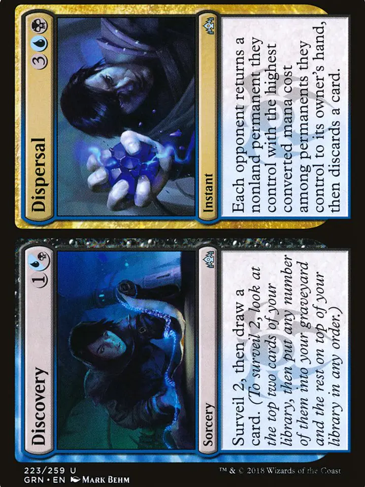 Discovery // Dispersal (Guilds of Ravnica) 1