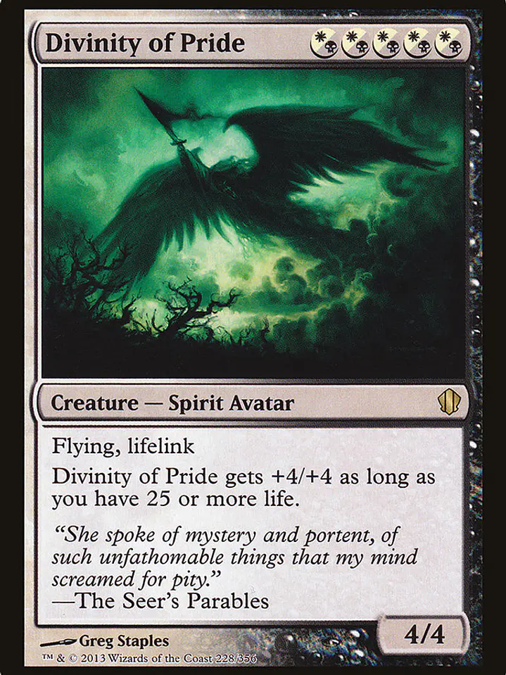 Divinity of Pride (Commander 2013) 1