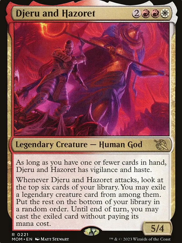 Djeru and Hazoret (March of the Machine) 1