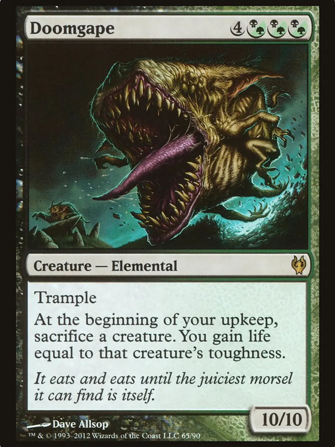 Doomgape (Duel Decks: Izzet vs. Golgari) 1