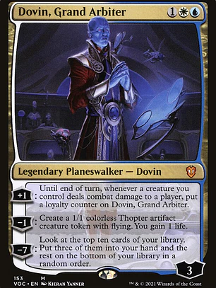Dovin, Grand Arbiter (Crimson Vow Commander)