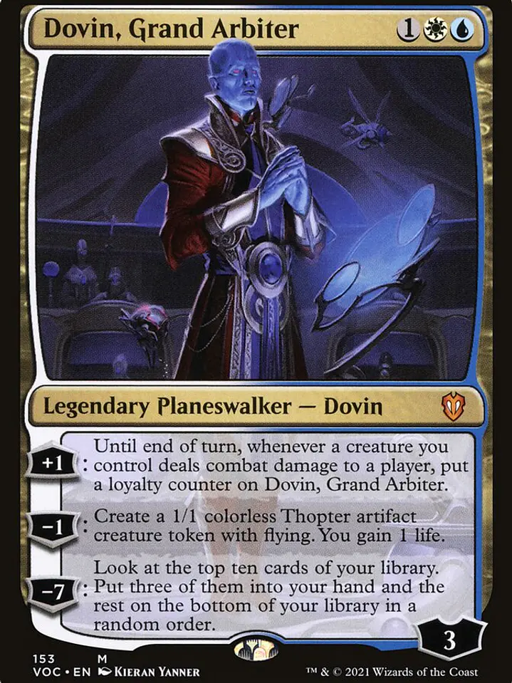Dovin, Grand Arbiter (Crimson Vow Commander) 1