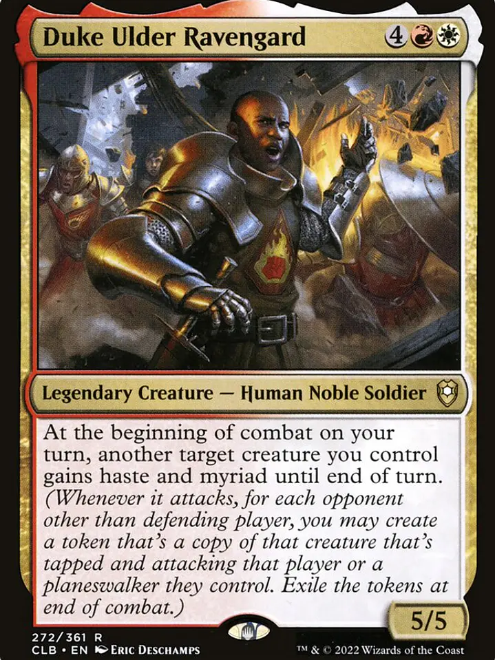 Duke Ulder Ravengard (Commander Legends: Battle for Baldur's Gate) 1