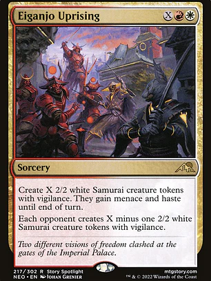 Eiganjo Uprising (Kamigawa: Neon Dynasty)