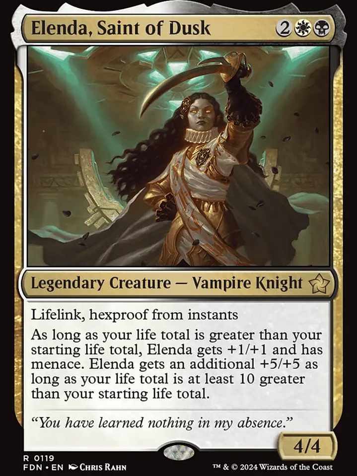 Elenda, Saint of Dusk (Foundations) 1