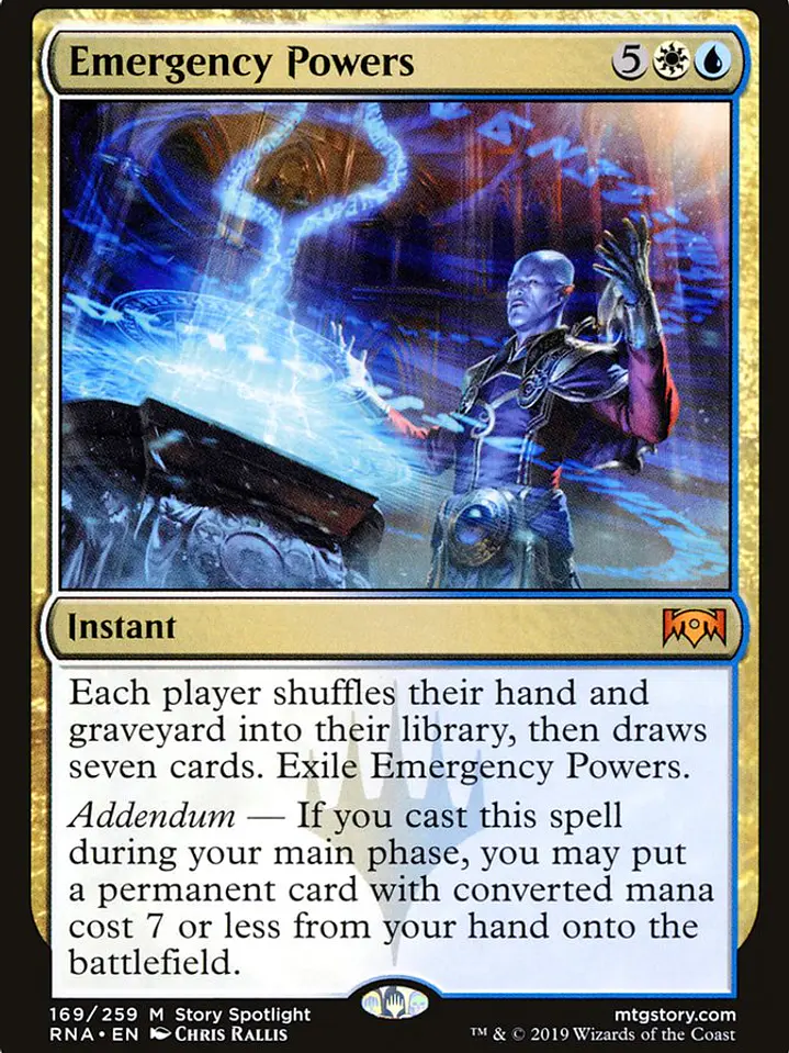 Emergency Powers (Ravnica Allegiance) 1