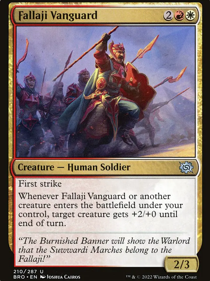 Fallaji Vanguard (The Brothers' War) 1