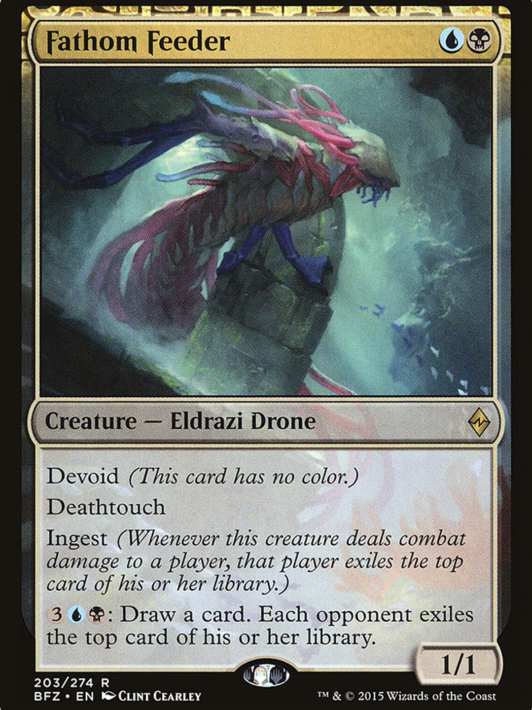 Fathom Feeder (Battle for Zendikar) 1