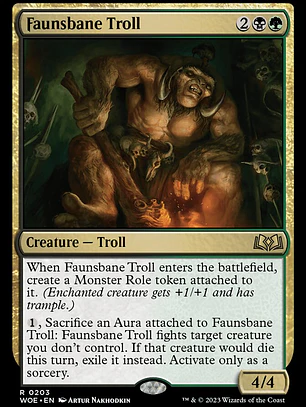Faunsbane Troll (Wilds of Eldraine)