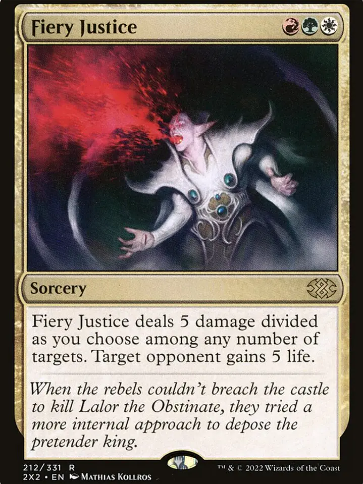 Fiery Justice (Double Masters 2022) 1