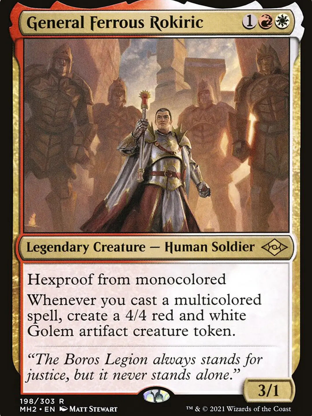 General Ferrous Rokiric (Modern Horizons 2) 1