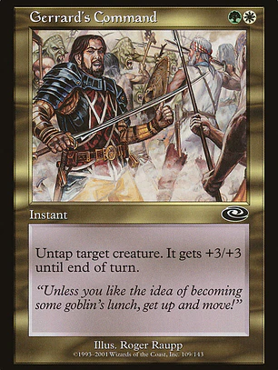 Gerrard's Command (Planeshift)