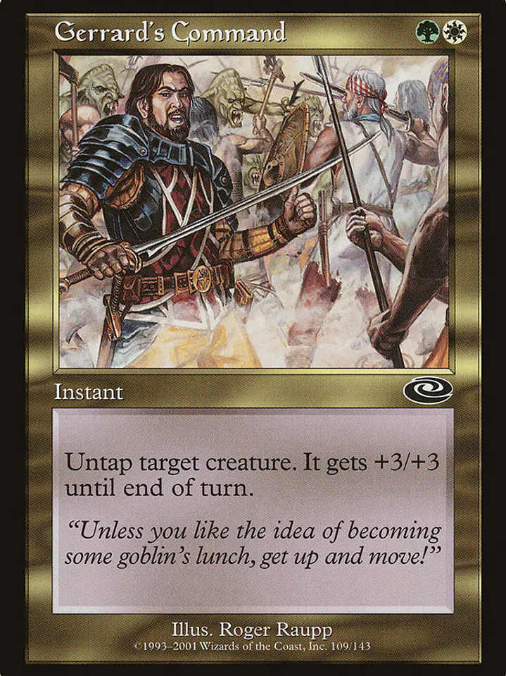 Gerrard's Command (Planeshift) 1