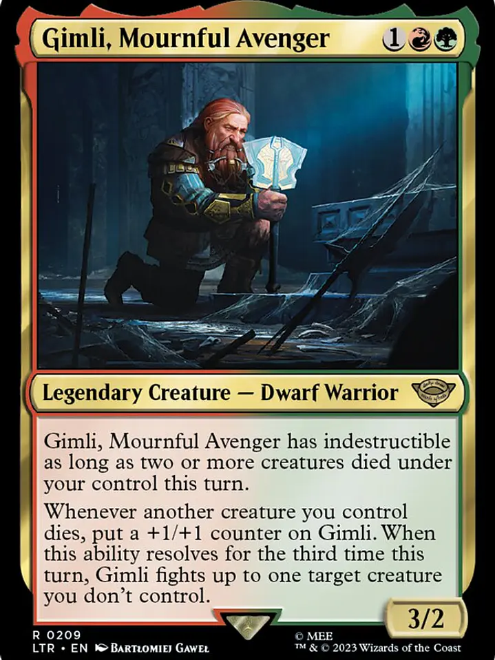 Gimli, Mournful Avenger (The Lord of the Rings: Tales of Middle-earth) 1