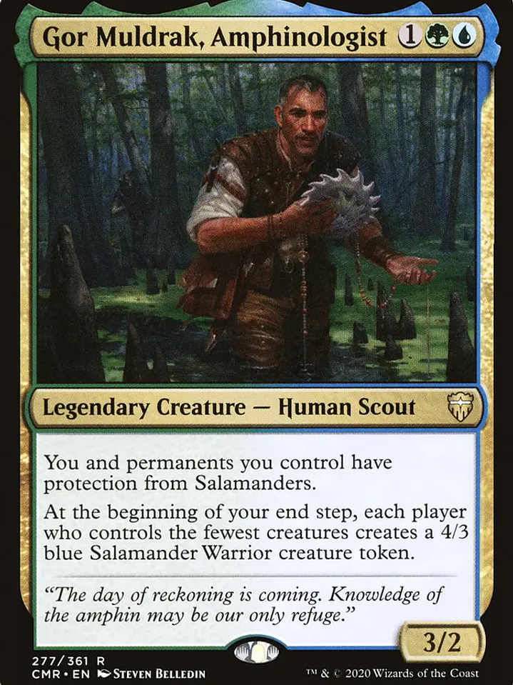 Gor Muldrak, Amphinologist (Commander Legends) 1