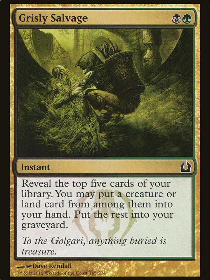 Grisly Salvage (Return to Ravnica) 1