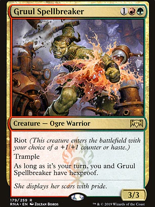 Gruul Spellbreaker (Ravnica Allegiance)