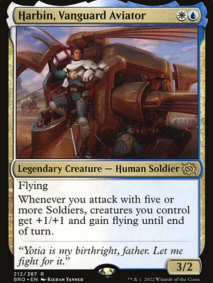 Harbin, Vanguard Aviator (The Brothers' War)