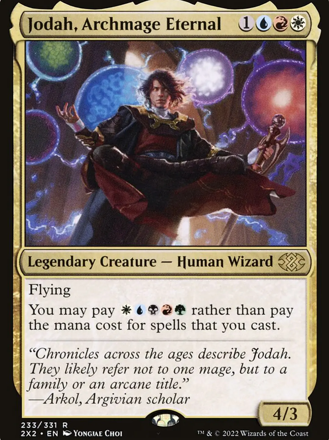 Jodah, Archmage Eternal (Double Masters 2022) 1