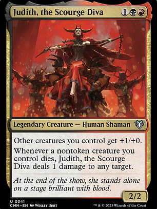 Judith, the Scourge Diva (Commander Masters)
