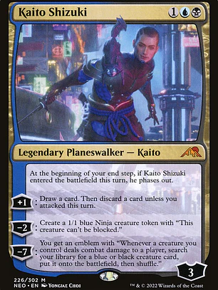 Kaito Shizuki (Kamigawa: Neon Dynasty)