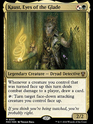 Kaust, Eyes of the Glade (Murders at Karlov Manor Commander)