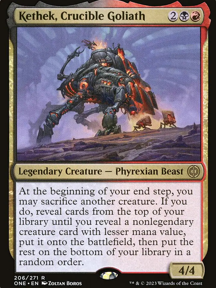 Kethek, Crucible Goliath (Phyrexia: All Will Be One) 1