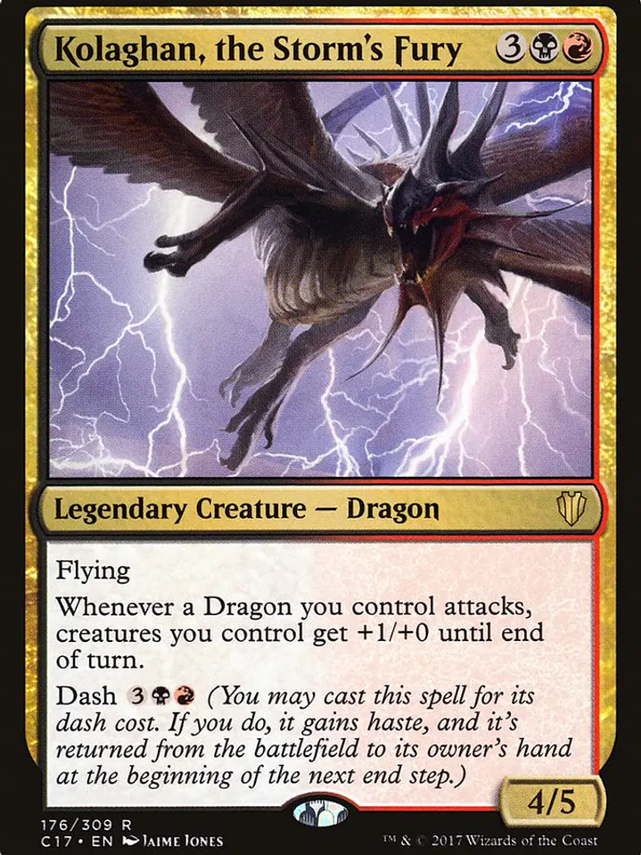 Kolaghan, the Storm's Fury (Commander 2017) 1