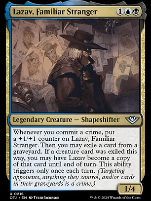 Lazav, Familiar Stranger (Outlaws of Thunder Junction)