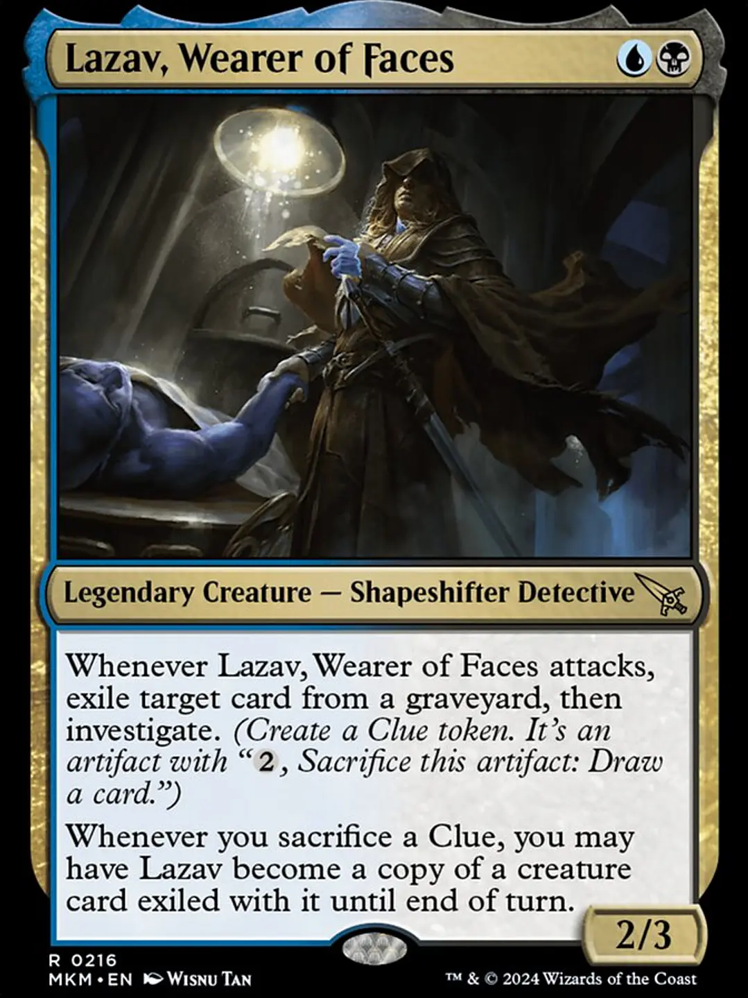 Lazav, Wearer of Faces (Murders at Karlov Manor) 1