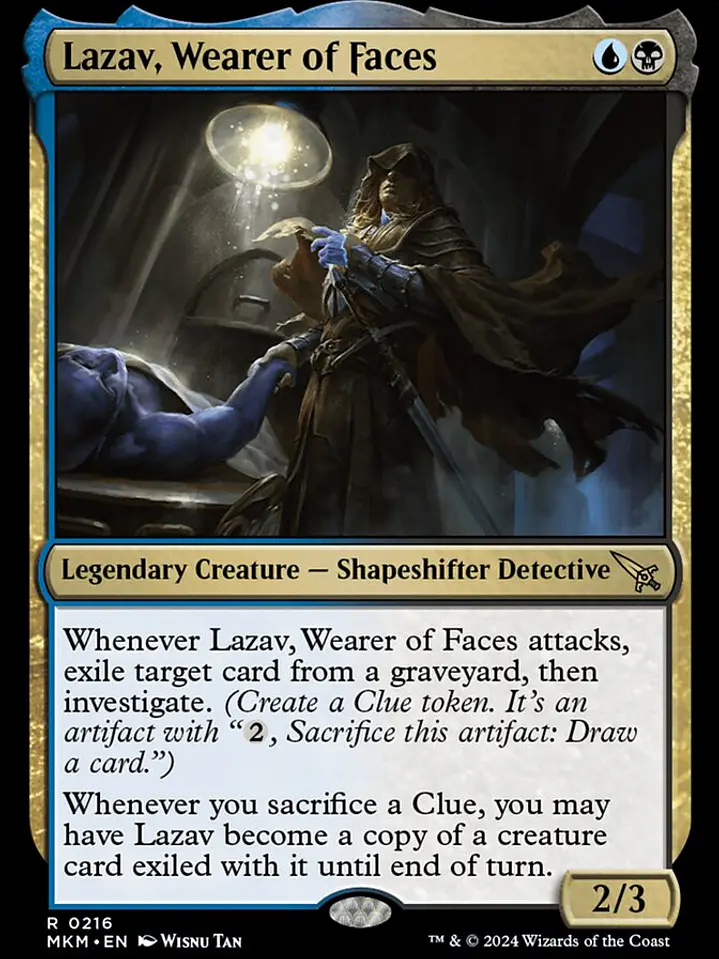 Lazav, Wearer of Faces (Murders at Karlov Manor) 1
