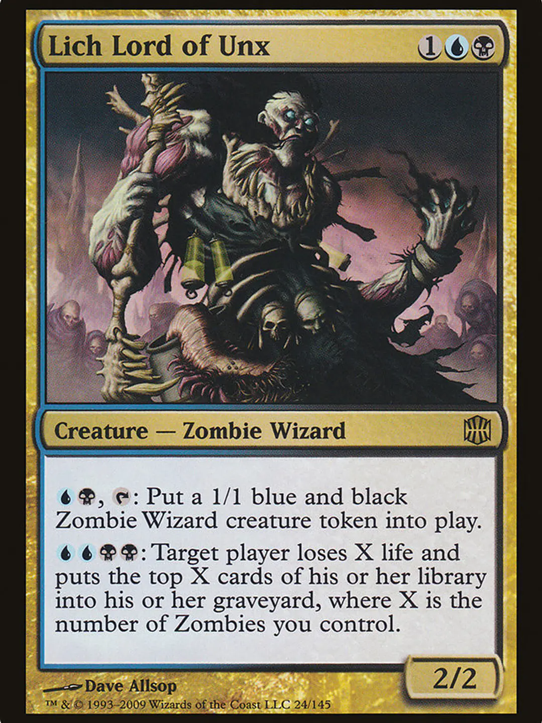 Lich Lord of Unx (Alara Reborn) 1